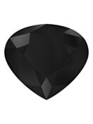 Wide Pear 20x18mm Jet