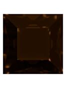 Square 6mm Smoked Topaz
