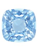 Round Square 10mm Light Sapphire