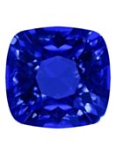 Round Square 12mm Capri Blue