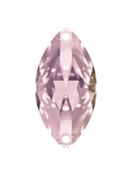 Navette pietre strass da cucire piatto 2 foro 10x5mm Violet