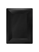 Step Cut Baguette 14x10mm Jet