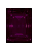 Step Cut Baguette 14x10mm Fuchsia