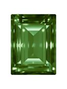 Step Cut Baguette 18x13mm Peridot