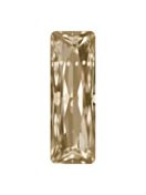 Princess Baguette 21x7mm Crystal Golden Shadow