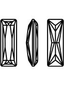 Princess Baguette 21x7mm Topaz