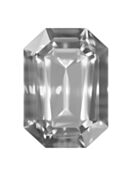 Step Cut Octagon 6x4mm Crystal