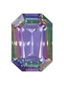 Step Cut Octagon 6x4mm Crystal AB