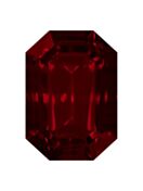 Step Cut Octagon 8x6mm Light Siam