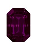 Step Cut Octagon 12x10mm Fuchsia