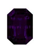 Step Cut Octagon 18x13mm Purple Velvet