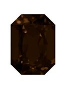 Octagon 18x13mm Smoked Topaz