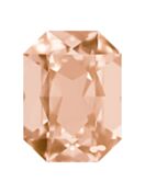 Octagon 27x18mm Light Peach