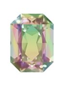 Octagon 37x25mm Crystal AB