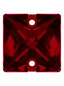 Square pietre strass da cucire piatto 2 foro 16mm Siam