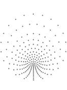 Cartina Strass Termoadesivo "Peacock"