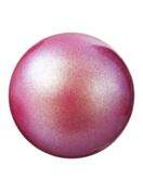 Pearl Round Semi 10mm Pearlescent Red