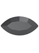 Maxima Navette 6x3mm Jet Hematite