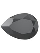 Maxima Pearshape 301 18x13mm Jet Hematite