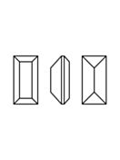 Baguette 4x2mm Light Amethyst F