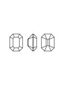 Octagon 12x10mm Light Siam F