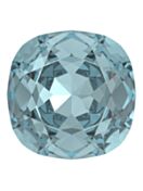 Maxima Square 132 10x10mm Aqua Bohemica F