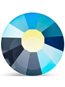 VIVA12 Rose hotfix strass termoadesivo ss30 Light Graphite AB