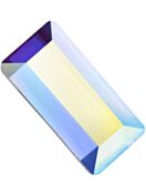 Baguette Maxima pietra strass 4x2mm Crystal AB F