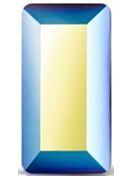 Baguette Maxima pietra strass 4x2mm Jet AB