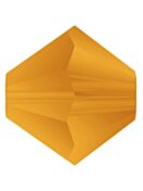 Bicono Perla di vetro sfaccettata 4mm Topaz Matt