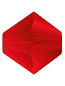 Bicono Perla di vetro sfaccettata 4mm Light Siam Matt