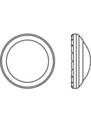 Framed Cabochon hotfix mezza perla termoadesiva