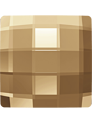 (RESO) Chessboard pietra strass 12mm Crystal Golden Shadow F