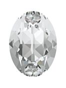 (RESO) Oval 6x4mm Crystal F