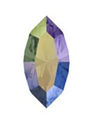 (RESO) Xilion Navette 8x4mm Crystal Paradise Shine F