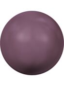 Crystal Pearl (large hole) 16mm Crystal Burgundy Pearl