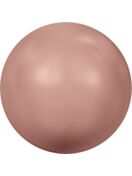 (RESO) Crystal Pearls 5817 1/2drill Cabochon Pear 16mm Crystal Rose Peach Pearl