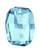 Graphic Pendente 19mm Aquamarine