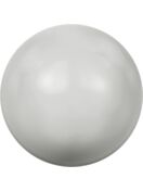 (RESO) Crystal Round Pearl 6mm Crystal Pastel Grey Pearl