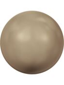 (RESO) Crystal Round Pearl 6mm Crystal Bronze Pearl
