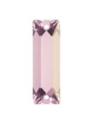 Baguette pietre strass da cucire piatto 2 foro 18x6mm Violet