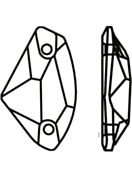 Galactic pietre strass da cucire piatto 2 foro 19x12mm Crystal Ocean Delite